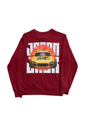 SWEATSHIRT bordeaux unisex JAPAN