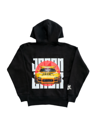 HOODIE 450gsm black unisex JAPAN