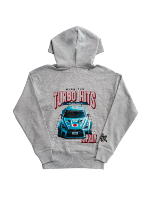 HOODIE 450gsm grey unisex TURBO