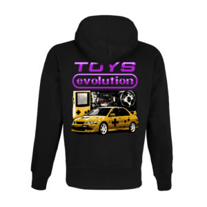 HOODIE 450gsm black unisex TOYS EVOLUTION