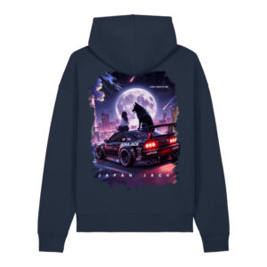 HOODIE blue unisex FULL MOON