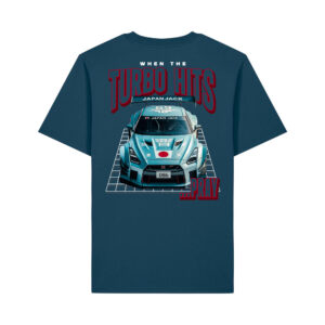 T-SHIRT blue unisex TURBO