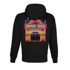 HOODIE 450gsm black unisex NEON