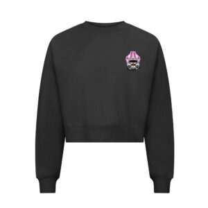 TOP CROP black unisex LEGEND