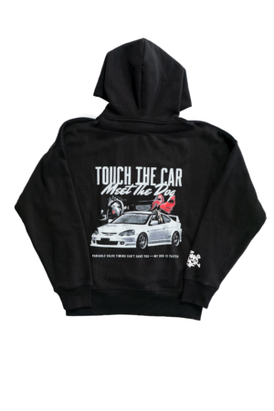 HOODIE 450gsm black BAD DOG