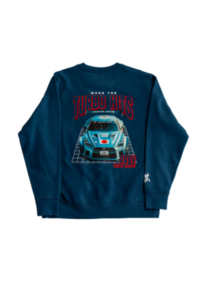 SWEATSHIRT blue unisex TURBO