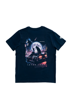 T-SHIRT blue unisex FULL MOON