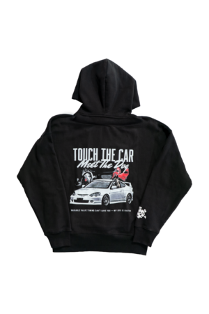 HOODIE 450gsm black BAD DOG