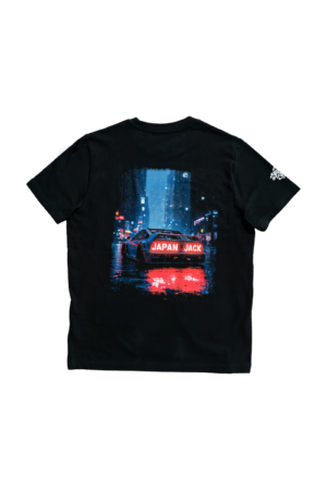 T-SHIRT black unisex TOKYO NIGHT