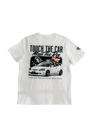T-SHIRT white unisex BAD DOG