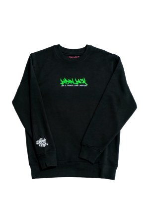 SWEATSHIRT black unisex TOKYO NIGHT
